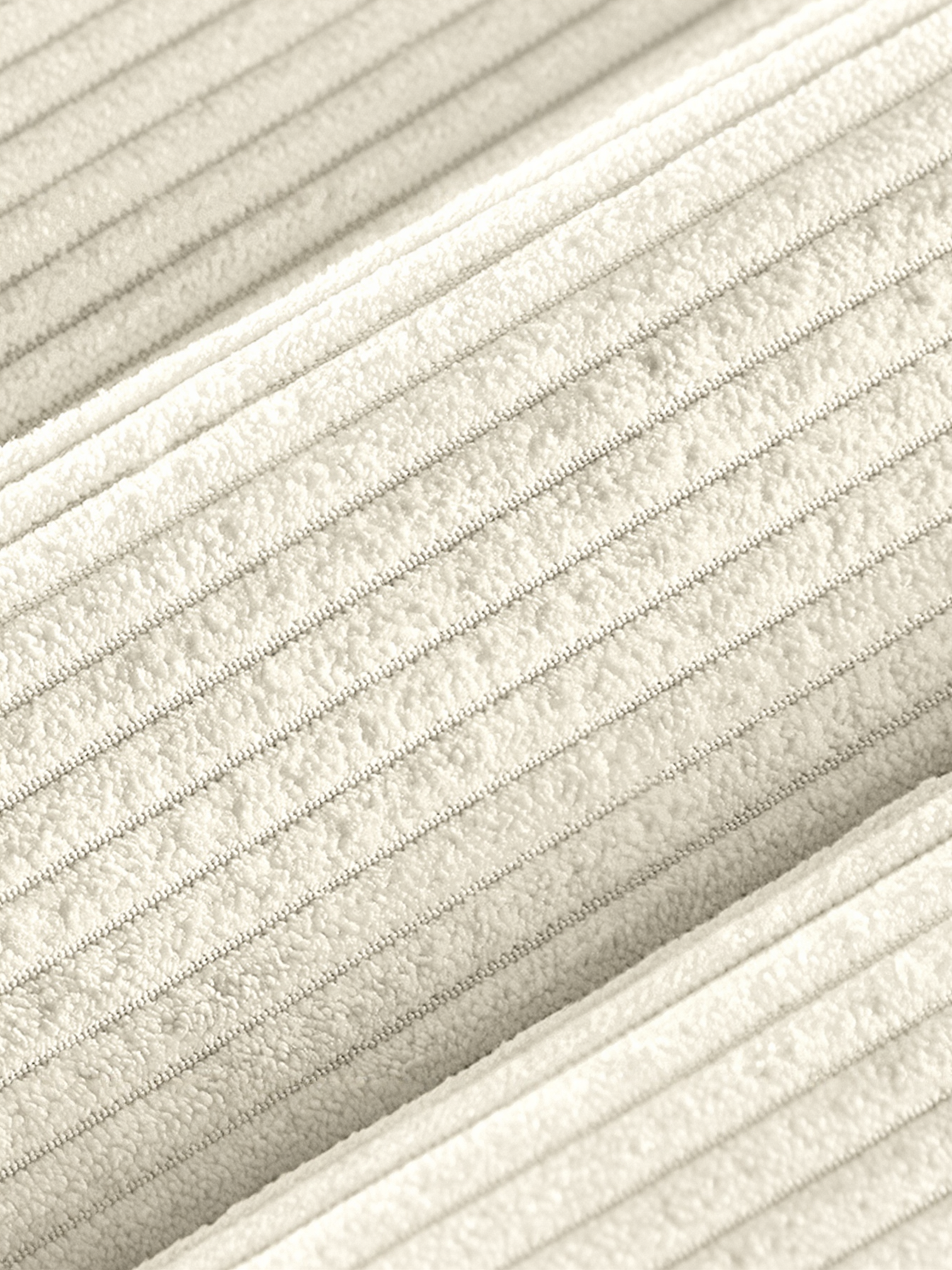 Storage Ottoman Bench, 15 x 30 Inch Foldable Footrest and End of Bed Storage Chest with 660 lb Capacity, Cream White